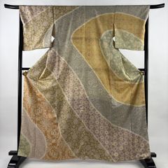 美品】 付下げ 身丈170cm 裄丈69.5cm L 袷 翠山工房 やまと 落款