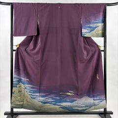 美品】 付下げ 身丈170cm 裄丈69.5cm L 袷 翠山工房 やまと 落款