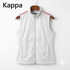 カッパ Kappa ゴルフウェア ジップアップベスト スタンドネック イタリアデザイン