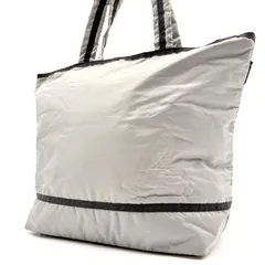 【良品】Agnes b. nylon totebag アニエスベー ナイロン素材 トートバッグ パテッド A4収納可能のサムネイル