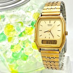 稼働品！SEIKO H357-5000 デジアナ ハイブリッド 電池交換済み
