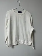 POLO RALPH LAUREN スウェット 白 M