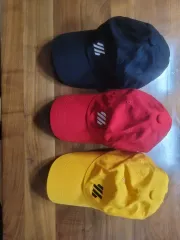 P ITEM PIT CAP キャップ 帽子 ブラック / レッド / イエロー 3種まとめ