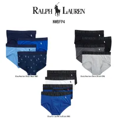 POLO RALPH LAUREN(ポロ ラルフローレン)ブリーフ ストレッチ クラシックフィット 4枚組 セット インナー アンダーウェア メンズ 男性用 下着 NWBFP4