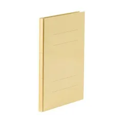 （まとめ）TANOSEE 背幅伸縮フラットファイル（PPラミ表紙）A4タテ 1000枚収容 背幅18～118mm ベージュ 1セット（10冊）〔×2セット〕