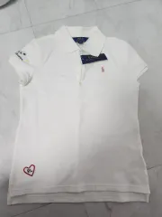 ポロ ラルフローレン 白 半袖 カラーTシャツ 新品
