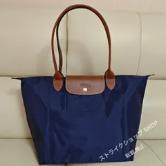人気 折り畳みトートバッグ LONGCHAMPロンシャン プリアージュ ネイビー S M Lサイズ