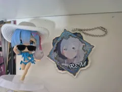 リゼロ レム フィギュア + アクリルキーホルダー