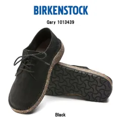BIRKENSTOCK(ビルケンシュトック)ゲーリー シューズ レースアップ レギュラー スエード ブラック ユニセックス メンズ レディース ビルケン Gary 1013439