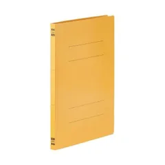 （まとめ）TANOSEE フラットファイルPPラミネート表紙タイプ A4タテ 150枚収容 背幅17.5mm イエロー 1セット（30冊：10冊×3パック）〔×5セット〕
