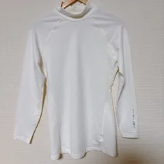 (^w^)b TIGORA  ティゴラ　メンズ  フィットネス　 長袖コンプレッションインナー　ホワイト　サイズM  OM10712YS