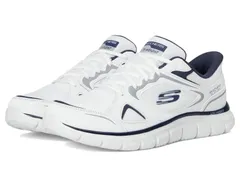 スケッチャーズ メンズ シューズ スニーカー SKECHERS Track Ezral Hands Free Slipin WhiteNavy ホワイト