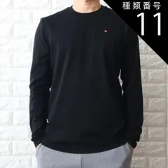 種類11:ホワイト/XL ディーゼル ロンT 長袖 Tシャツ メンズ ブラック ホワイト ロゴ ちびロゴ DIESEL A08014 0HFAX 100