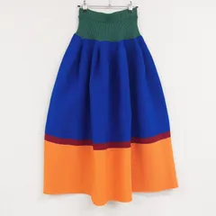 CFCL　シーエフシーエル　POTTERY SKIRT　フレアスカート　ニット　ポリエステル　マルチカラー　日本製　レディース　1　a00791のサムネイル