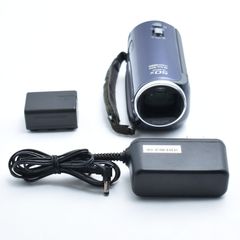 B # 11408 파나소닉 디지털 고화질 캠코더 V300 내장 메모리 32GB 네이비 블루 HC-V300M-A