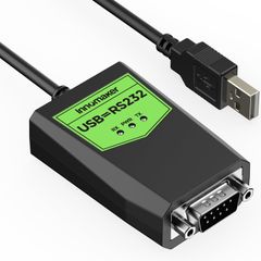 innomaker 工業グレードUSB - シリアルRS232アダプター USB - オス DB9 FTDIチップセット ESD保護 信号&電源分離 Windows 11、10 XP、Mac OS、Android、Linux対応 グローバルインダスト ...