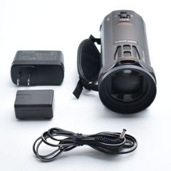 B#11462 パナソニック 4K ビデオカメラ 64GB 光学20倍ズーム カカオ