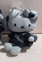 即時発送 ハローキティ ブラックエンジェル ぬいぐるみ シルバー