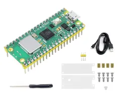 waveshare あらかじめはんだ付けされたヘッダー Raspberry Pi Pico W 内蔵WiFi対応 2.4GHz Wi-Fi 4 公式RP2040デュアルコアプロセッサに基づくデュアルコアアーム Cortex M0+プロセッサー