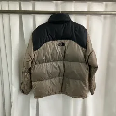 THE NORTH FACE ザ・ノース・フェイス センターロゴ レトロ ヌプシ ダウン