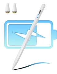 タッチペン iPad 専用 ペンシル最大10時間使用可能 スタイラスペン アップルペンシル iPadペン 極細 超高感度 遅延なし 30分間急速充電 アイパッドPencil 傾き感知/磁気吸着収納/誤作動防止 軽量 対応iPad Air第3/4/5世 ...