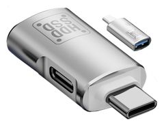 WHQ USB-C & USB 3.0 Converter Adapter [Released in 2025, Fast Charging, PD/QC, Earphone, Data Reader, OTG] Compatible with iOS and Android Devices, Type-C to USB-A 5Gbps High-Speed ​​Data Transfer for HDDs, SSDs, iPhone 16/...