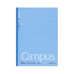 (まとめ) コクヨキャンパスノート（ドット入り罫線・カラー表紙） セミB5 B罫 30枚 青 ノ-3CBT-B 1冊 〔×100セット〕