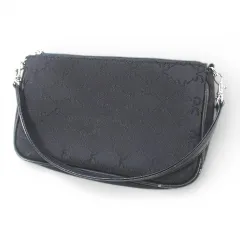 ロベルタディカメリーノ Roberta di Camerino ハンドバッグ 総柄 ブラック 黒系 アクセサリーポーチ