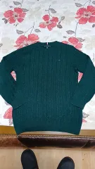 Tommy Hilfiger トミーヒルフィガー ケーブルニット レディース 66サイズ バスト50cm 丈66cm