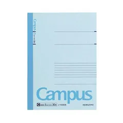 (まとめ) コクヨ キャンパスノート(細横罫) A5 C罫 30枚 ノ-103CN 1冊 〔×30セット〕