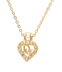 クリスチャンディオール ネックレス Diorロゴ ハートモチーフ レディース Christian Dior