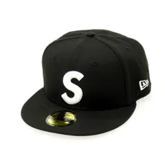 【中古】【未使用】シュプリーム Supreme 2025年秋冬 Reaper S Logo New Era キャップ ブラック【サイズ7 1/4】【メンズ】