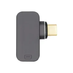 NFHK 磁気角度タイプ USB-C Type C - MINI DP ディスプレイポート モニター コンバーター アダプター 4K 2K 60hz 電話&ノートパソコン用