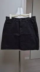 TOPTEN10 デニムミニスカート 2個まとめ売り（ブラック＋デニム）