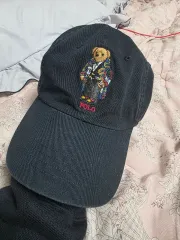 ポロ ラルフローレン ブラック ポロベア ベースボールキャップ