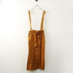 サマンサモスモス Samansa Mos2 SM2 トレンチスカート M‖ブラウン ボトムス ロング サロペット タイト【2400014785326】