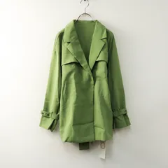 新品未使用 テチチ Te chichi ミリタリージャケット F‖カーキ アウター 羽織り 前開き 長袖【2400014785364】のサムネイル