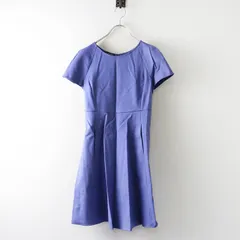 エンポリオアルマーニ EMPORIO ARMANI ラグランスリーブストレッチワンピース ブルー┃ドレス【2400014631777】のサムネイル
