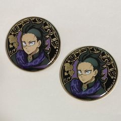 鬼滅の刃 AGF2025 ランダムレリーフメタル缶バッジ 6個セット 獪岳