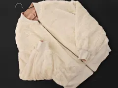 INGNI イング フェイクファー MA 1 リバーシブル ブルゾン ジャケット sizeM/ピンクxオフホワイト ◇■ レディース