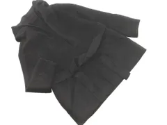 COUP DE CHANCE クードシャンス ウール混 フード コート size36/黒 ◇■ レディースのサムネイル