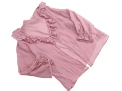 SM2 サマンサモスモス フリル ブラウス シャツ sizeF/ピンク ■◇ レディース