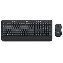 Logicoolロジクール マウス ワイヤレスキーボード セット MK545 静音 キーボード ワイヤレスコンボ パームレスト チルトレッグ搭載 長電池寿命