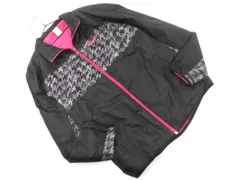 adidas アディダス ロゴ刺繍 トラック ジャケット sizeo/黒 ◇■ レディース