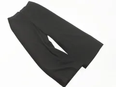 LAUTREAMONT ロートレアモン ストライプ ワイド パンツ size38/チャコール ◇■ レディース