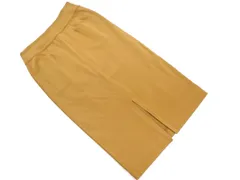 nano universe ナノユニバース ポケット フロントスリット ロング スカート size36/ベージュ ■◇ レディース