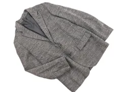 a day in the life アデイインザライフ ユナイテッドアローズ ウール混 テーラード ジャケット sizeM/白ｘ黒 ◇■ メンズ