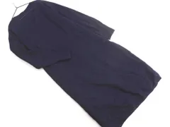 URBAN RESEARCH ROSSO アーバンリサーチロッソ ウール混 ニット ワンピース sizeF/紺 ◇■ レディース