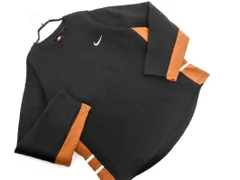 NIKE ナイキ 裏起毛 トレーナー スウェット sizeL/黒ｘ茶 ◇■ メンズ