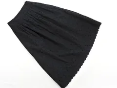 COMPTOIR DES COTONNIERS コントワーデコトニエ カットワーク ロング スカート size34/黒 ■◇ レディースのサムネイル